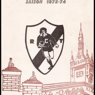 Calendrier saison 1973-74